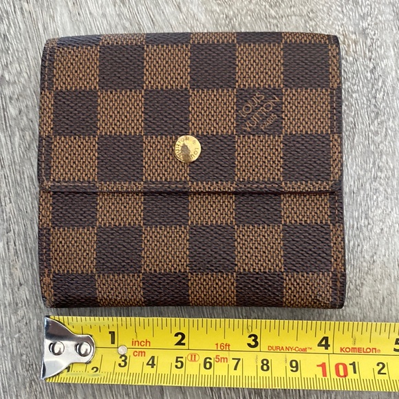 Louis Vuitton brown pattern Elise wallet - Picture 9 of 12